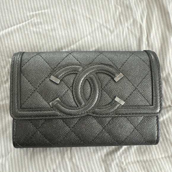 NWT Chanel Medium Flap Wallett - Picture 12 of 12